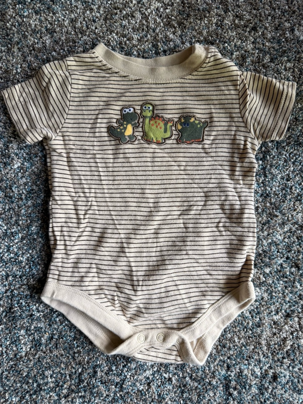 Garanimals Striped Dino Onesie
